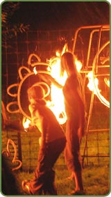 Fire sculpture